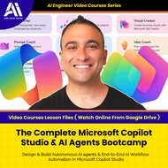 AI LLM Video Course - The Complete Microsoft Copilot Studio & AI Agents Bootcamp | Ai Engineer 2025 