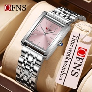 OFNS 1586 square quartz women's watch 3ATM waterproof women's watch -7