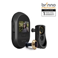 BRINNO Duo SHC1000 Smart Home Security Concealed Peephole Camera 12mm Size DIY Motion Detection