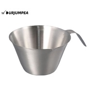 URJUMPEA Measuring Cup Stainless Steel Espresso Barista