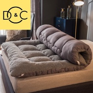 Grey Color Mattress Bedding Thicker 10cm Mattress Tatami Mattress Topper Tilam Single Queen King Sup