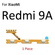 เปิดปิดปุ่มปรับระดับเสียง XiaoMi Redmi ริบบิ้นกุญแจ9i 9A 9T 9C NFC 9 Power India 8 8A 7 7A ส่วน