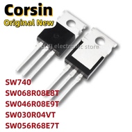 5PCS SW740 SW068R08E8T SW046R08E9T SW030R04VT SW056R68E7T TO220 MOS FET TO-220/Field Effect Transist