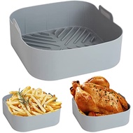 【hot】❀◇❡ Reusable Airfryer Silicone Basket Oven Baking Fried Pizza Mat Mold To Fryer Liner