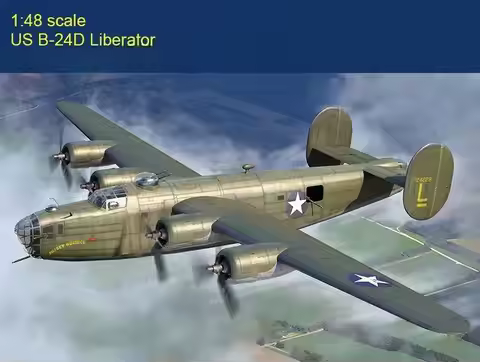 Hobbyboss 81775 1/48 US B-24D Liberator Aircraft Model Kit