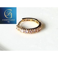 Dasmitha Gold 916 (mix) Baby pink stone valayam mukuth