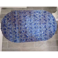 Anti-slip bath mat stone transparent candy color
