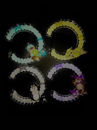 Mofusand x Sanrio 手袋扣 玉桂狗 cinnamoroll 大耳狗 my melody 布甸狗 kuromi 庫洛米 hello kitty 水怪 醜魚 人魚  xo匙扣