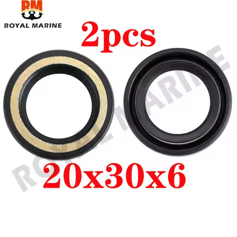 93101-20048 Oil Seal S-type Replaces For Yamaha Outboard Motor Parsun,Hidea 15HP 25HP Size 20*30*6 9