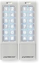 Seco-Larm SK-2323-SDQ Pack of 2 Weatherproof Digital Access Keypads, Mullion-Style, 1010 User Codes,