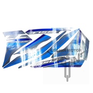135LC V6 MATT BLUE SE Best Quality Yamaha 135LC V4 V5 V6 Body Sticker Stripes Coverset