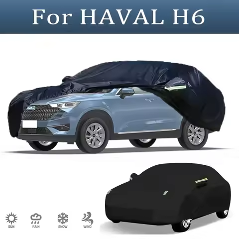 For HAVAL H6 Outdoor Protection Full Car Cover Snow Cover Sunshade Waterproof Dustproof Exterior Car