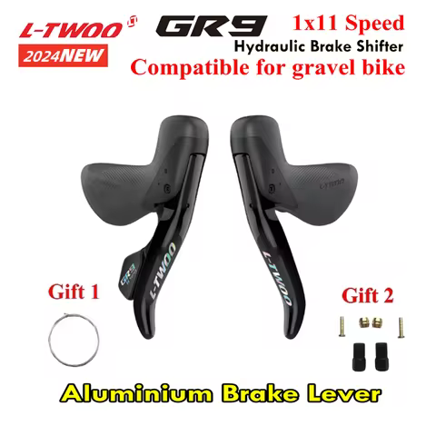 LTWOO-Gravel Bike GR9 1x11s hydraulic brake shifter, 1x11 speed, Alloy lever, Hydraulic Disc Shifter