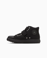 日本限定 Converse ALL STAR PS V-3 HI 魔鬼氈 黑色x黑底 全黑 工作靴 安全鞋/ 26.5 cm