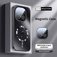 Casing for vivo iQOO Neo 10 5G Global iQ00 iQOONeo10 Phone Case Strong Magnetic Adsorb Lightning Wir