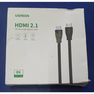 Ugreen 80403 HDMI to HDMI 2.1 Cable Genuine Soft Wire 2 Meter *Box Dented*