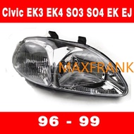 FOR Honda Civic EK3 EK4 SO3 SO4 EK EJ 96-99 Front Light Lamp HEADLAMP HEADLIGHT