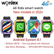 Wonlex Kids Smart Watch KT32 WhatsAPP version Android System 8.1 1+8GB Memory GPS Positioning SOS Video Call Children's Smart Watch