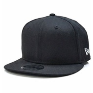 New Era 9Fifty Plain Black Snapback Cap
