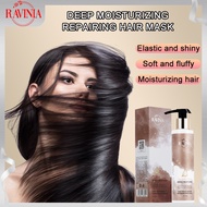 【RAVINIA】Hair treatment keratin Treatment hair Hair conditioner 150G Hair keratin treatment Scalp tr