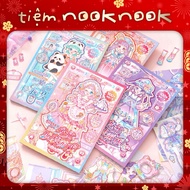 DOLL REPLACEMENT STICKER - 18 pages, doll dress STICKER game, paper princess