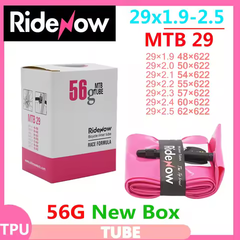 Ultralight RideNow TPU MTB 29 Bike Inner Tube 29x1.9 2.1 2.2 2.3 2.4Inch 56g Tub 45MM Mountain Bicyc