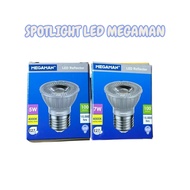MEGAMAN Spotlight Grey LED 7W 220V E27 Warm White 3000K
