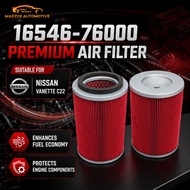 NISSAN VANETTE C22 AIR FILTER 16546-76000 osk nissan c22 (16546-76000)