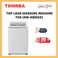 Toshiba AW-K801AS - 7kg Top Load Washing Machine