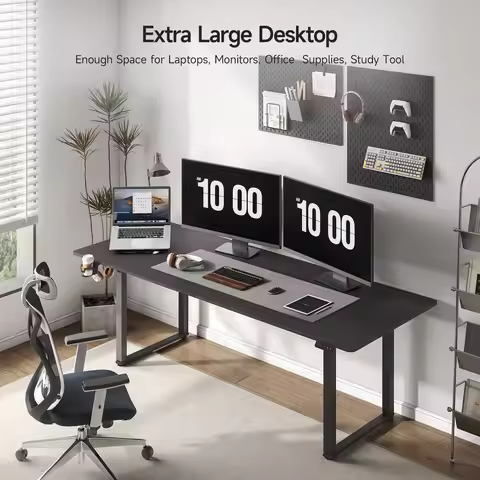 Electric Lifting Table, Square Standing Computer Desk Stand Up Desk With 4 Legs Sit Stand Desk Adjus