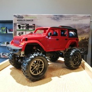 READY STOCK🇲🇾 - Double E E333-003 RC Jeep Wrangler 4WD Crawler - Remote Control 4x4 SUV Jeep Servos 