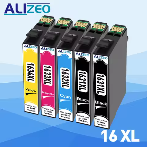 16XL T1631 1631 1632 XL Ink Cartridge For Epson Compatible WF-2010 2510 2520 2530 2540 WF-2650 2660 