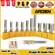 ARDEN Router Bit - Straight Bit Double Flute ( 19/ 20 / 21 / 23 / 24 / 25 / 26 / 27 / 28 / 29 )