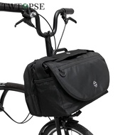 TWTOPSE British Flag S Bag For Brompton Folding Bike Bicycle Pannier Luggage Basket