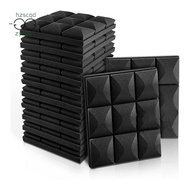 12 PCS Acoustic Foam Panels Soundproof Foam Wall Panels Studio Sound Proof Foam Panels Soundproofing