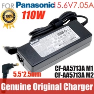 For Panasonic Toughbook CF-AA5713A M1 M2 M3 J1 J4 Original AC Adapter 15.6V 7.05A Charger CF-31 CF-5