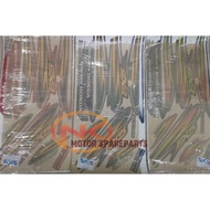 Honda Ex5 Hi-power 100% (Runcing) (stock lama) Sticker Body / Stripe set green / red H604/Ex5(7)oa /