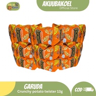 AE133- garuda crunchy potato twister barbeque 13gx10pcs (renceng)