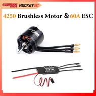 Surpasshobby C4250 720KV 800KV Outrunner Brushless Motor With 60A Brushless ESC UBEC For RC Fixed-wi
