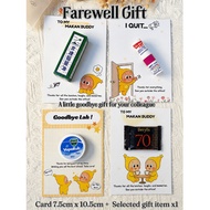Farewell Gift for Colleague | Resignation Gift | Goodbye Office Gift | Mini Gift Card |