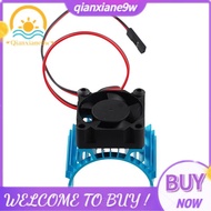 For  A959-B 144001 124019 RC Car Aluminum Alloy Motor Heatsink Cover with Cooling Fan for 540 550 36
