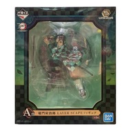 [現貨] Bandai 一番賞 - 鬼滅之刃 鬼殺之志 A賞 竈門炭治郎 Layer Scape（景品） / 日式圓窗背景 / Demon Slayer Tanjiro Kamado