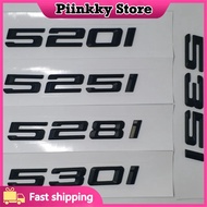 3d Chrome Car Trunk Letters 528i 535i 540i Luxury Line Badge Xdrive Emblem Sticker For E60 E34 F10 G