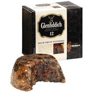 [Christmas] Walkers Highland Whisky Cake/Rich Fruit Pudding with Glenfiddich Whisky 227G [UK]
