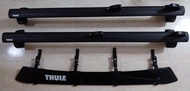 Thule Wingbar Evo 汽車車頂架 黑色 連擾流板+配件+鎖匙 1482 kit Toyota 豐田 Corolla Rumion 1.8 大B適用 已停產 絕版