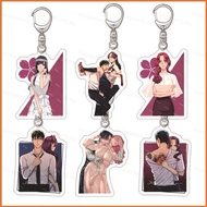 Yakuza Fiance Raise wa Tanin ga Ii Yoshino Somei Kirishima Miyama acylic key holder keychain pendant