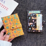 Ultra-Thin Double-Sided 9 Card Slot Card Holder Mini Cartoon Wallet