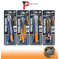 Grabbit Auto-Lock Snap-Off Stationery Cutter Knife