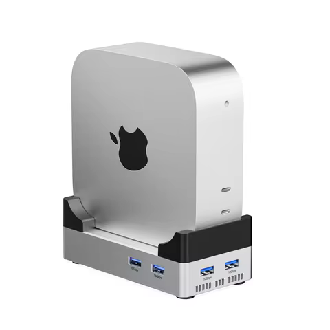 Acasis Mac Mini M4/M4 Pro Docking Station HDMI 4K/60HZ & M.2 NVMe Slot 8TB 2280/2260/2242/2230 for M