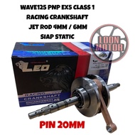 WAVE125 PNP EX5 CLASS 1 RACING CRANKSHAFT JET ROD 4MM/6MM - LEO THAILAND